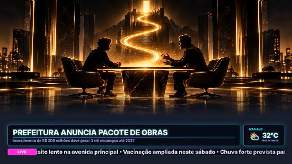 Modelo Cyber original do GC Studio News